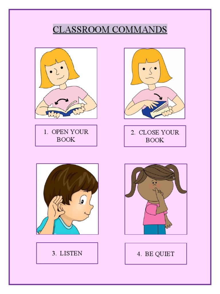 Classroom Commands | PDF