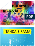 SENI BUDAYA KELAS XI