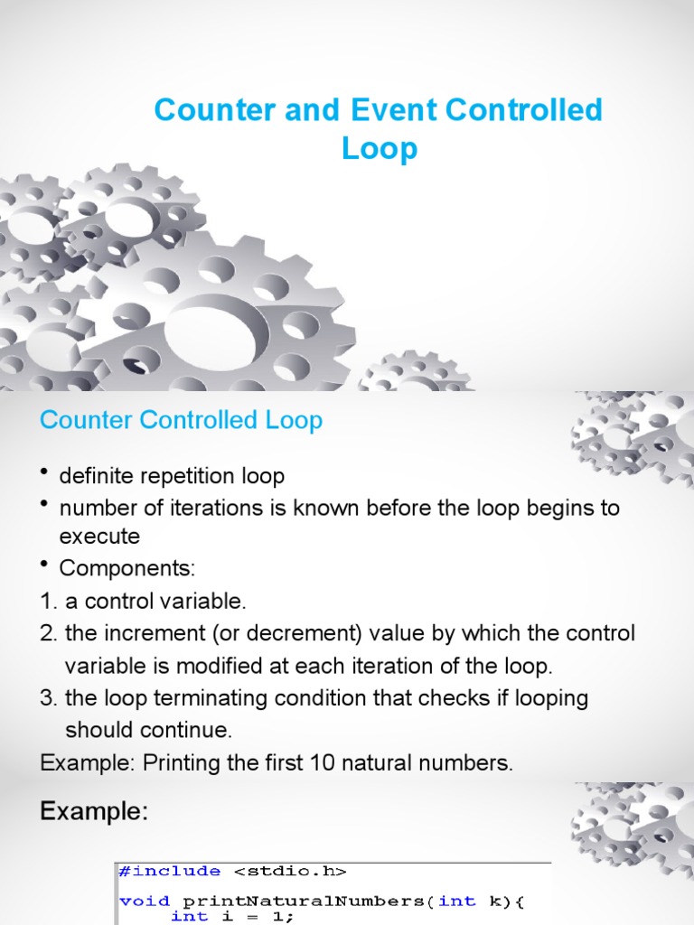 Sentinel and Counter Controlled Loop | PDF | Computers