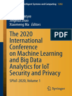 The 2020 International Conference On Machine Learning and Big Data Analytics For Iot Security and Privacy