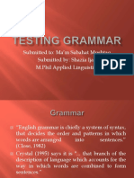 (bài mẫu 3) testinggrammar