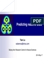 Predicting Reactive Sites - EN