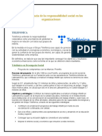 La Importancia de La Responsabilidad Social en Las Organizaciones