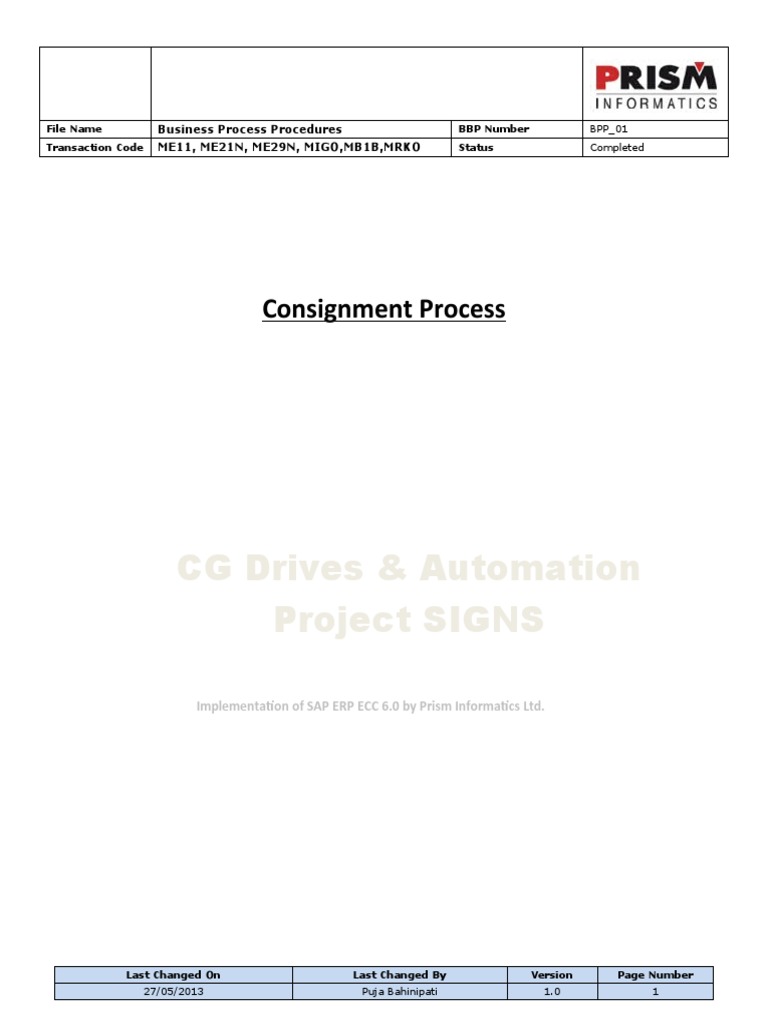 SAP ERP Business Process Guide | PDF | Software | Information Technology