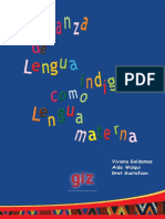 Ensenanza de Lengua Indigena