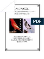 Proposal Kube Burung Kenari