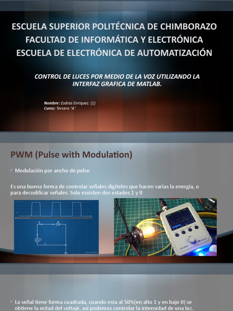Control de Voz Mediante ARDUINO y MATLAB | PDF