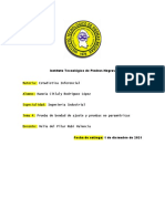 Unidad 4. Prueba de Bondad de Ajuste y Pruebas No Parámetricas