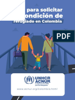 Guía para Solicitar La Condición de Refugiado en Colombia