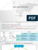 Slides Business Level Strategy