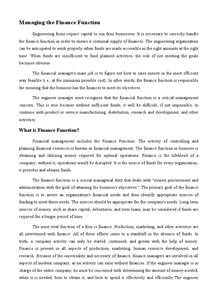 Managing Finance in Engineering Firms | PDF | Credit | Finance & Money ...