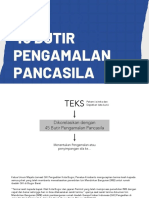 45 Butir Pengamalan Pancasila