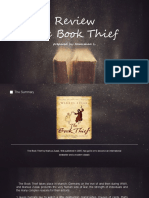 Review The Book Thief: Prepared By: Imanzhan L