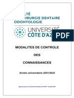 MCC FI - UFR Odontologie 2021-2022