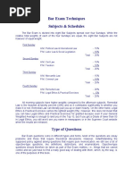 Bar Exam Techniques