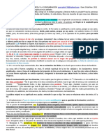 La Santificación Contra La Impureza y La Contaminación