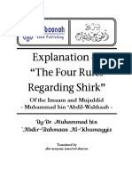 Explanation of The Rules Regarding Shirk Shaykh Ibn Abdul Wahab Al Ibaanah Com