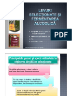 Levuri selecționate și fermentarea alcoolică(1)