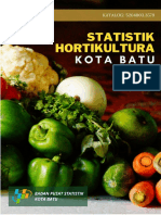 Statistik Hortikultura Kota Batu Tahun 2019