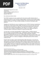 CMS Vaccine Mandate Opposition Letter