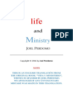 Life and Ministry - Joel Perdomo
