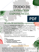 Metodo de Suavisacion Exponencial