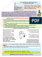 3° Actividad Religion-4 Grado