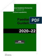 Paediatric Guidelines: Bedside Clinical Guidelines Partnership Partnersinpaediatrics