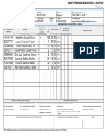 Formato de Incapacidad de Sanitas