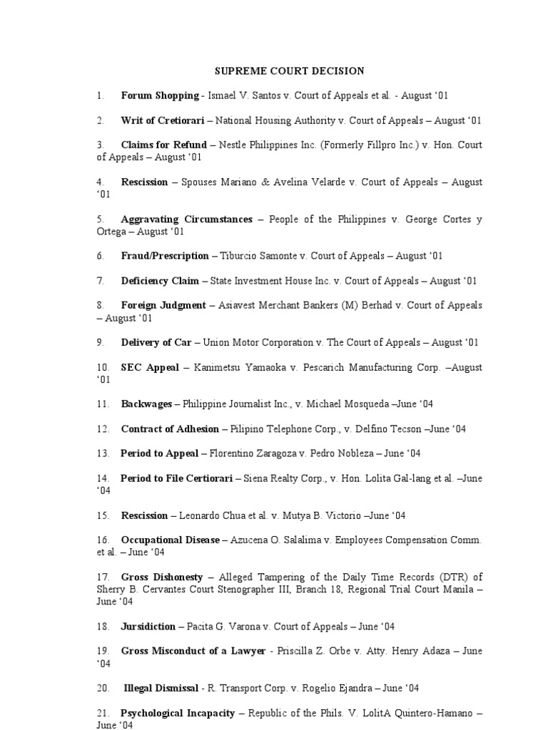 Darab Cases | PDF | Writ Of Prohibition | Judgment (Law), image size:768x1024