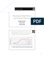 Municipal Solid Waste and Carbon Finance: Sandra Greiner