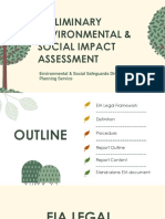 Preliminary Environmental & Social Impact Assessment