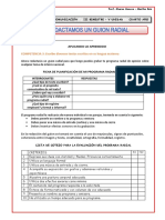 Ficha de Planificación El Programa Radial