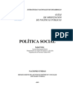 Politicas Sociales ONU