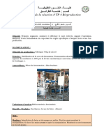 TP4 Fermentation Fabrication Ethanol Rouane