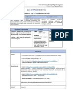 Guía de Aprendizaje - 01