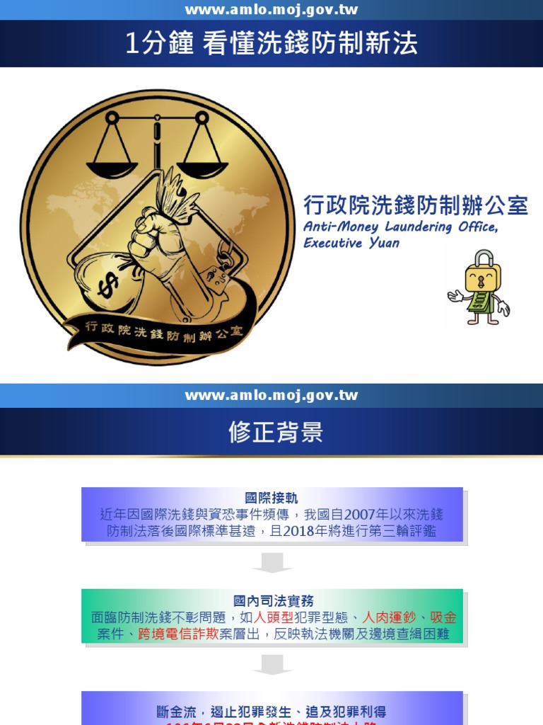 洗錢防制法簡易版| PDF