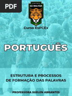 PORTUGUÊS - estrutura e processos
