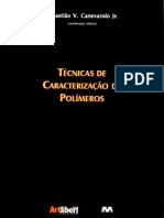 Sebastião v. Canevarolo Jr. Técnicas de Caracterização de Polímeros (2003, Artliber)