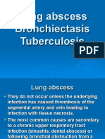 Lung Abscess Bronchiectasis Tuberculosis