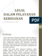 Aspek Legal Dalam Pelayanan Kebidanan