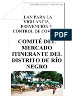 Plan Covid-19 Comité Del Mercado Itinerante Del Distrito de Río Negro
