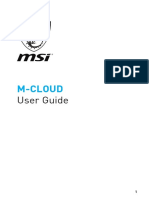M-Cloud: User Guide