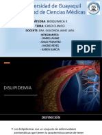 Caso Clinico Metabolismo de Lipidos-Dislipidemia