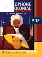 Charles Forsdick, David Murphy - Francophone Postcolonial Studies - A Critical Introduction (Arnold Publication) - A Hodder Arnold Publication (2003)
