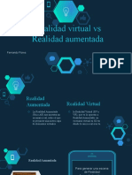 Realidad Virtual Vs Realidad Aumentada