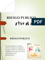 Presentacion de Riesgo Publico