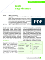 Les Alginates Et Carraghénane