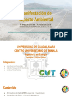 Cambio de uso de suelo para parque solar Andalucía II