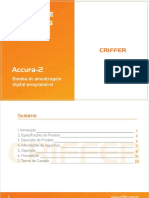 Manual de instruções para bomba de amostragem digital Accura-2